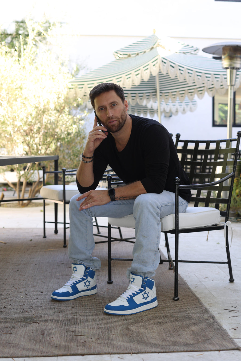 Air Maccabees High Top (Blue)