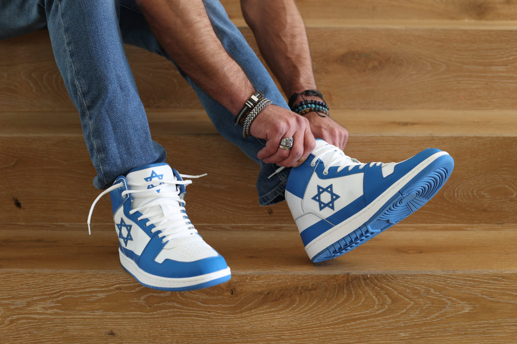 Air Maccabees High Top (Blue)