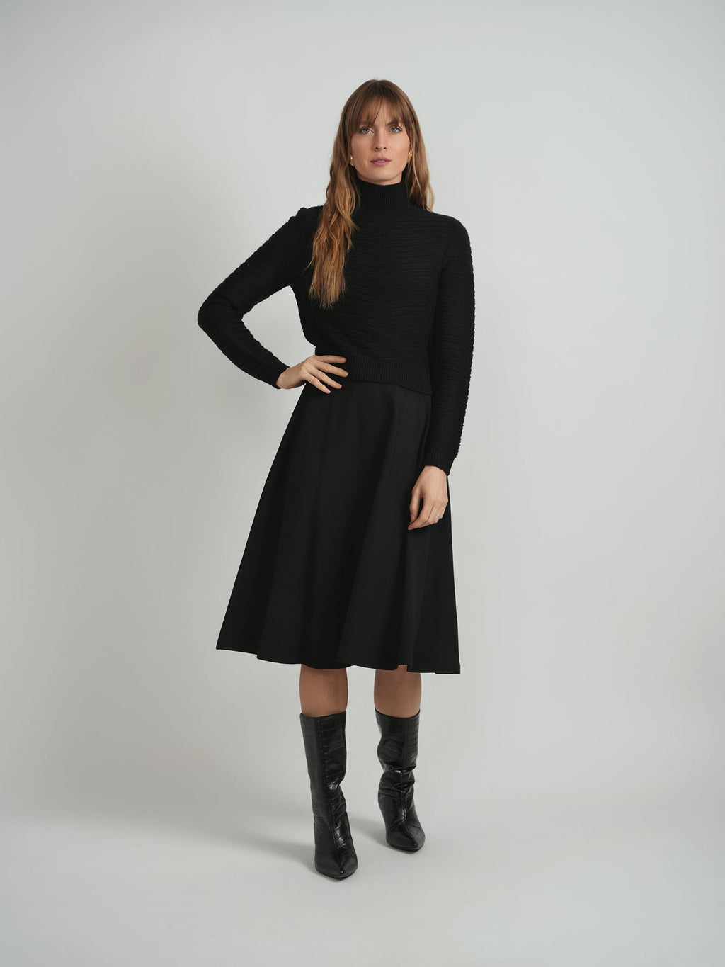 Chevron Knit Sweater